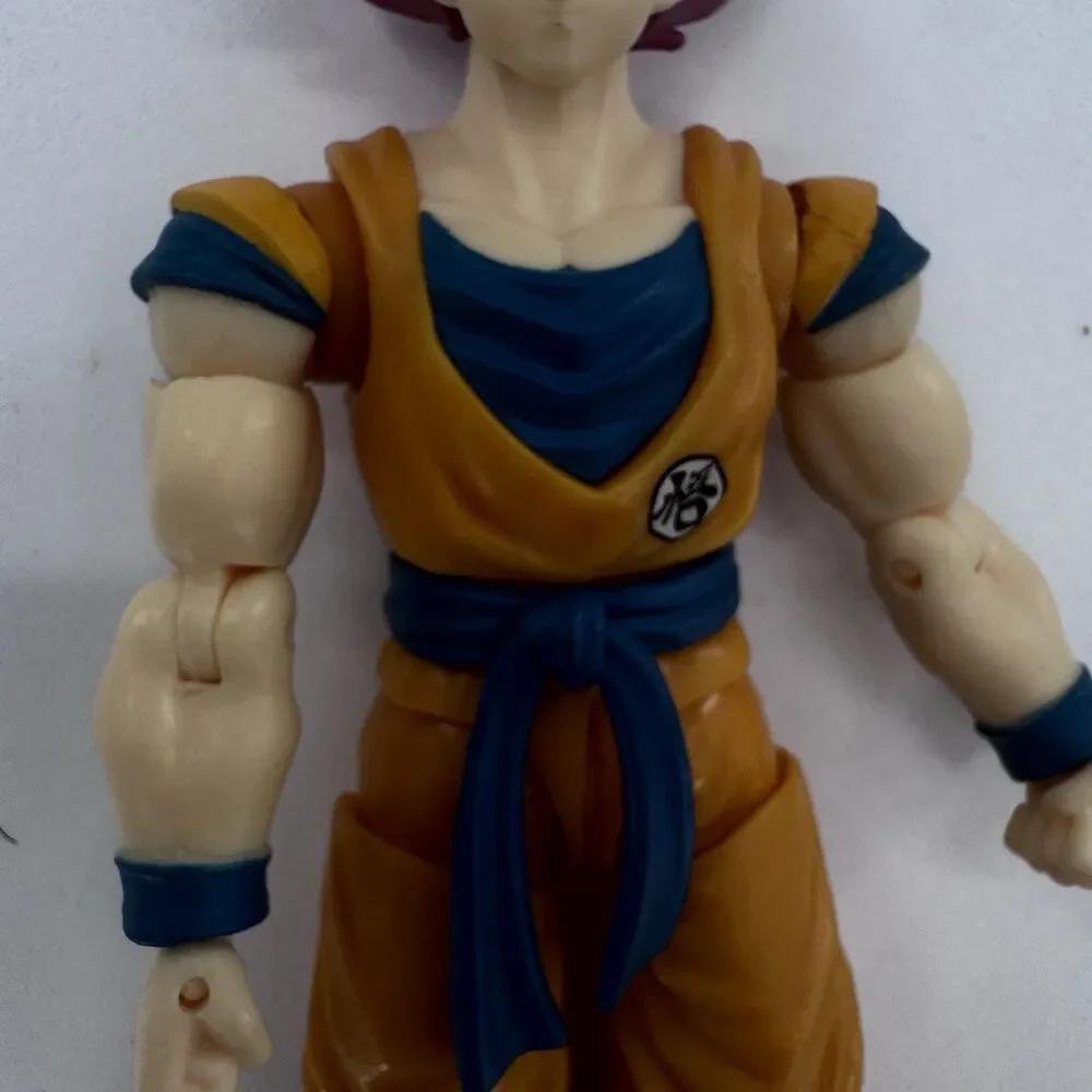 Dragon Ball Evolve Super Saiyan God Son Goku Wal Mart Exclusive Fast Shipping